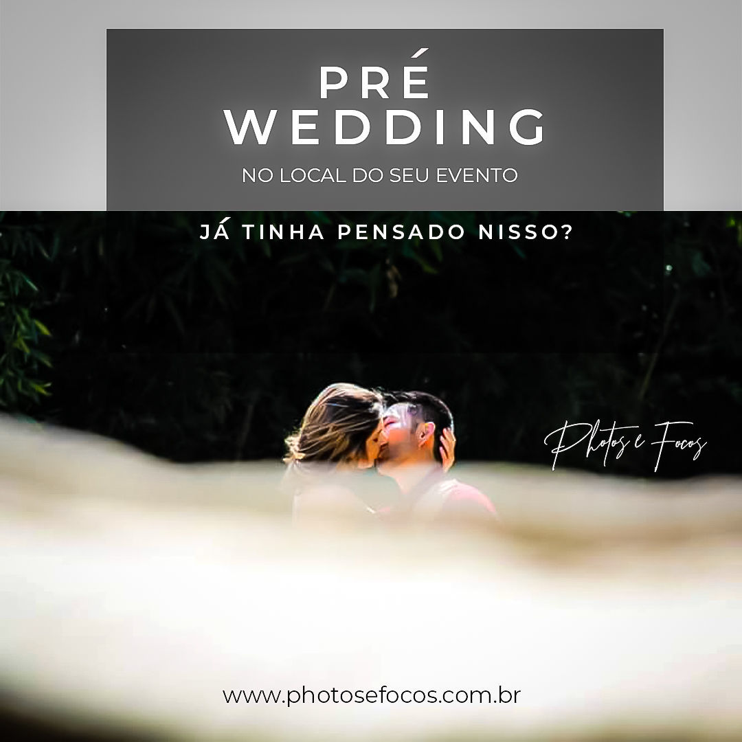 Foto Ensaio de Pré-Wedding no local do seu Evento, Já tinha pensado nisso? Foto Ensaio de Pré-Wedding no local do seu Evento, Já tinha pensado nisso? - Imagem 0