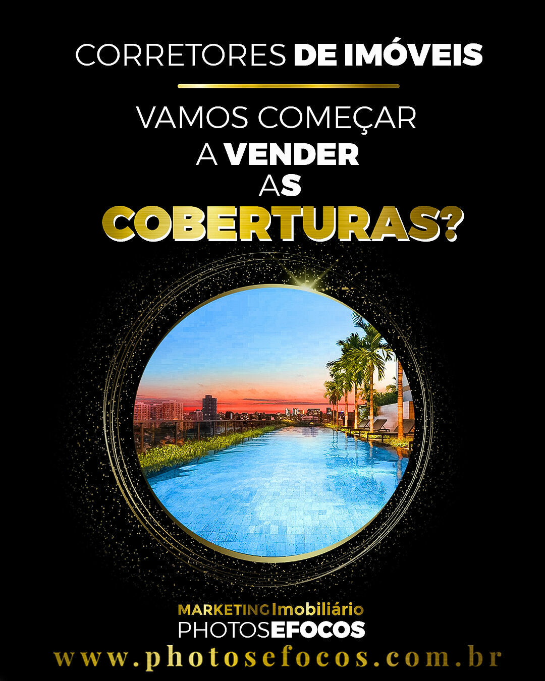 Foto Corretores(as) Vamos começar a vender as coberturas ? Foto Corretores(as) Vamos começar a vender as coberturas ? - Imagem 0