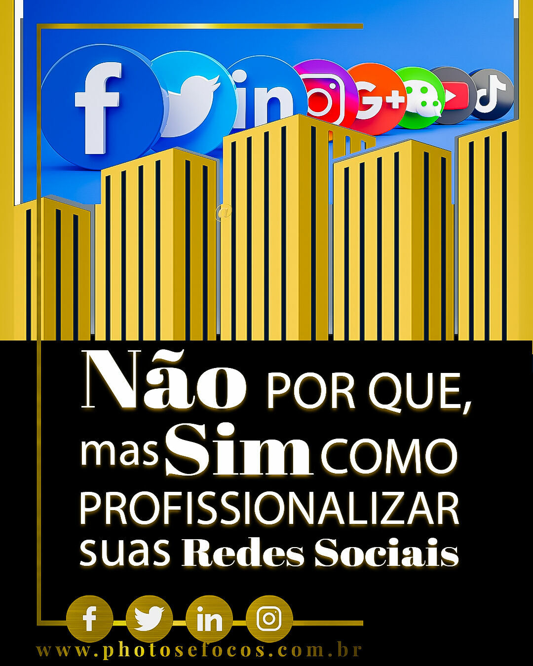 Foto Não Porque, mas COMO profissionalizar uma Rede Social Foto Não Porque, mas COMO profissionalizar uma Rede Social - Imagem 0